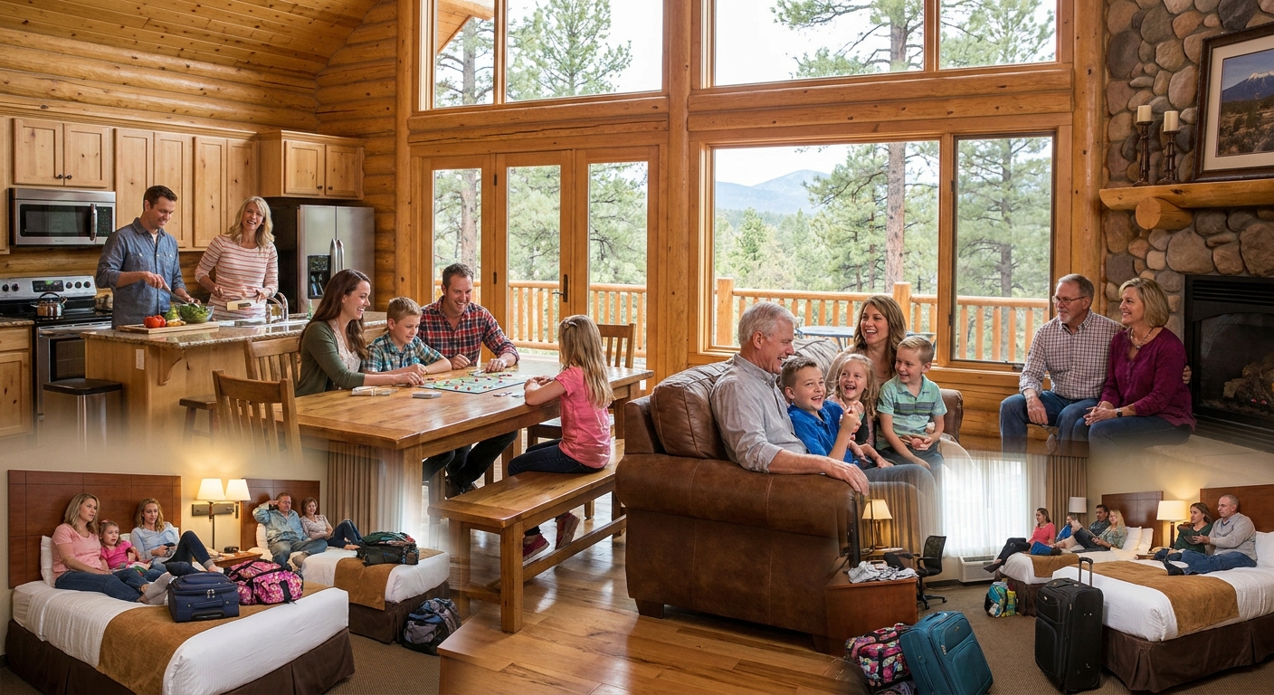 Are Flagstaff Vacation Rentals Better for Large Families Than Hotels?