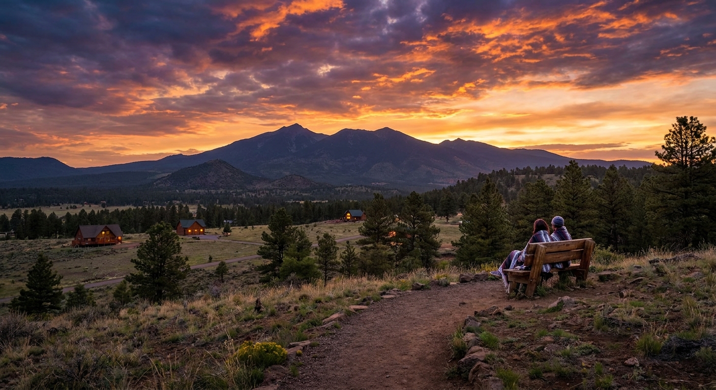 Where to Catch a Great Sunset Near Flagstaff Vacation Rentals