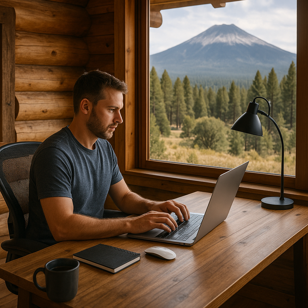 Can You Work Remotely from a Flagstaff Vacation Rental?