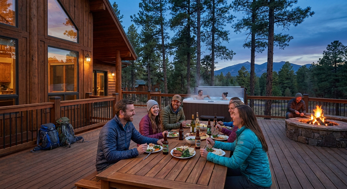 Why Friends Love Staying in Flagstaff Vacation Rentals Together