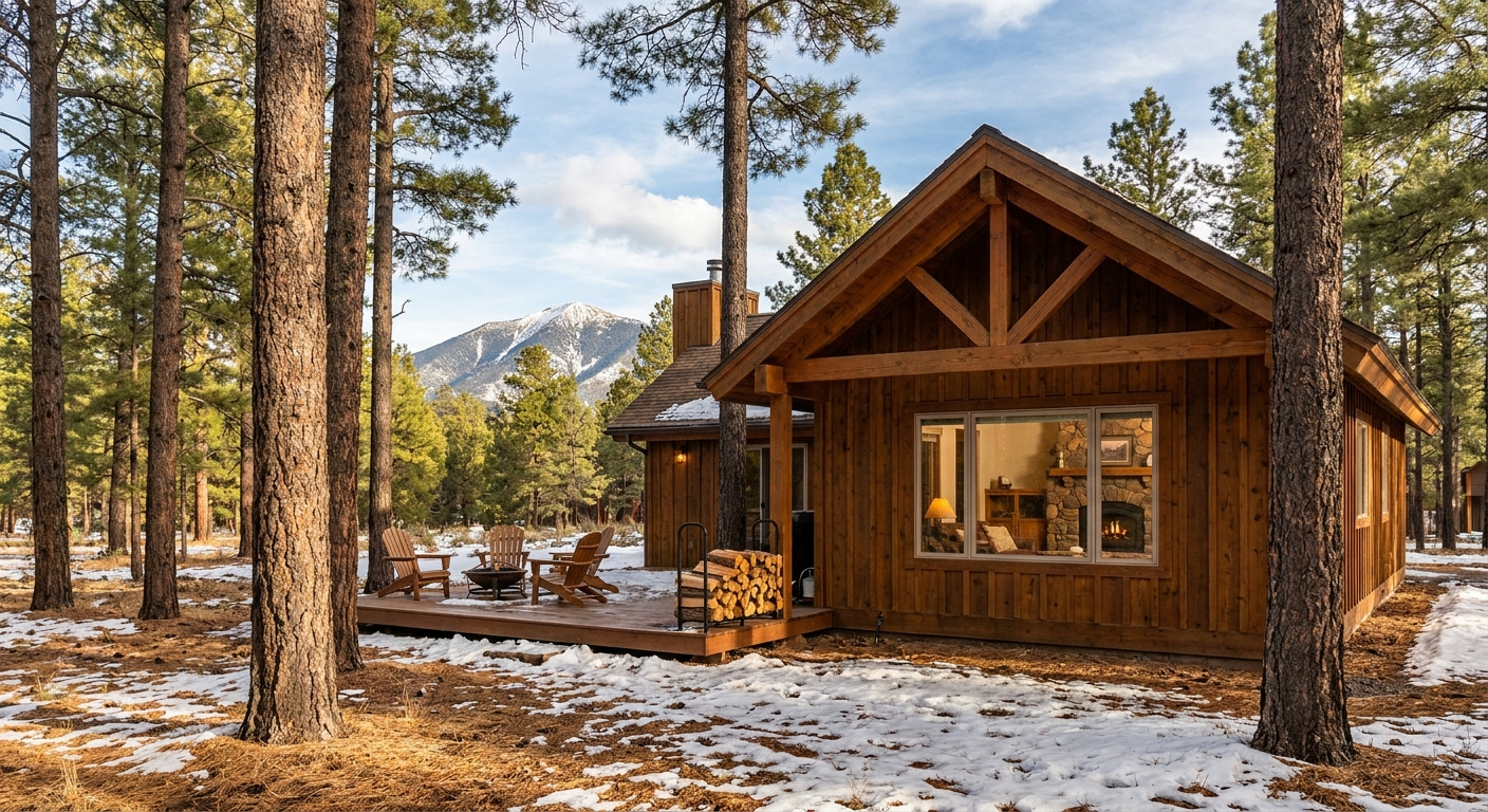 Flagstaff vacation rental homes are a great choice for spring break with mountain views and outdoor activities