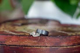 Bride and Groom's Rings After Wedding Ceremony in Flagstaff